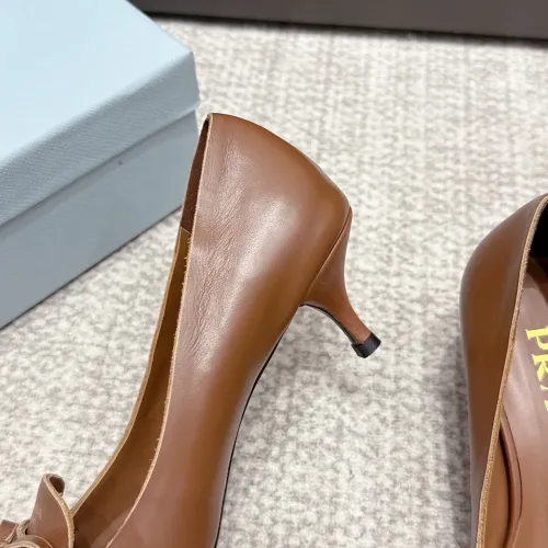 Replica Prada High-heeled Shoes For Women #1453592 $108.00 USD for Wholesale