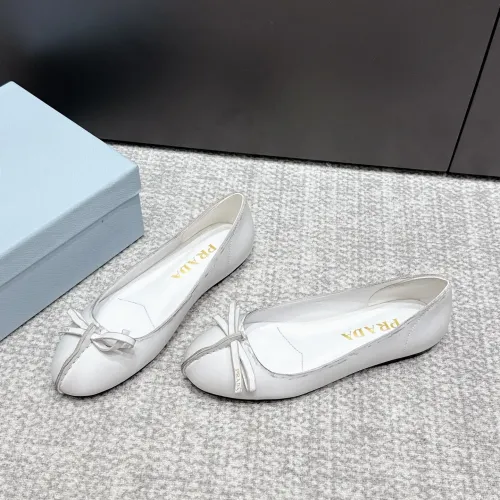 Wholesale Prada Flat Shoes For Women #1453594 $108.00 USD, Wholesale Quality Replica Prada Flat Shoes