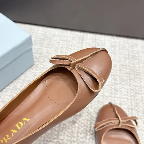 Replica Prada Flat Shoes For Women #1453595 $108.00 USD for Wholesale