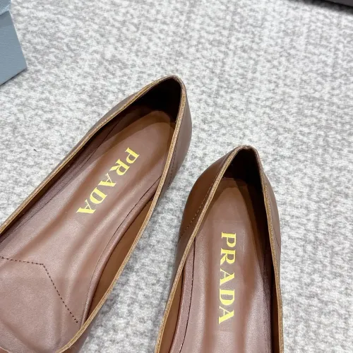 Replica Prada Flat Shoes For Women #1453595 $108.00 USD for Wholesale