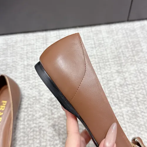 Replica Prada Flat Shoes For Women #1453595 $108.00 USD for Wholesale