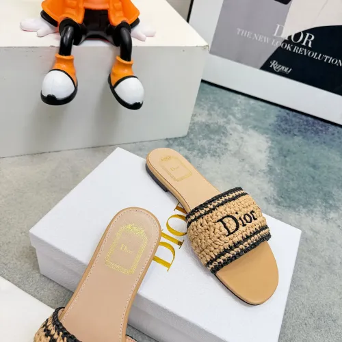 Replica Christian Dior Slippers For Women #1453640 $92.00 USD for Wholesale