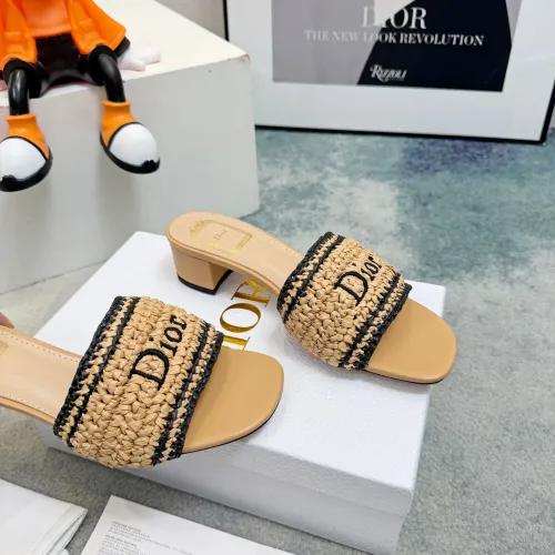 Replica Christian Dior Slippers For Women #1453648 $98.00 USD for Wholesale