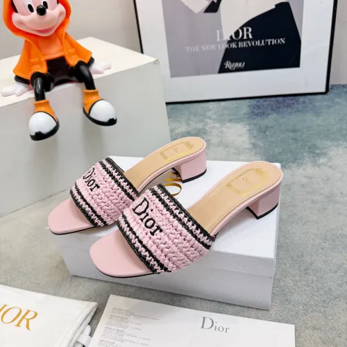 Wholesale Christian Dior Slippers For Women #1453650 $98.00 USD, Wholesale Quality Replica Christian Dior Slippers