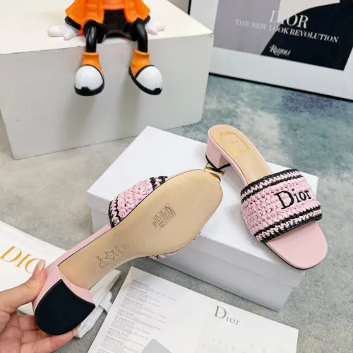 Replica Christian Dior Slippers For Women #1453650 $98.00 USD for Wholesale