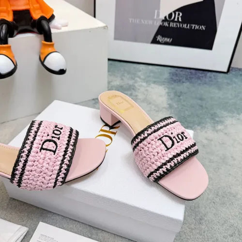 Replica Christian Dior Slippers For Women #1453650 $98.00 USD for Wholesale