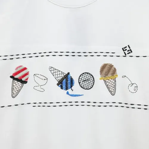 Replica Fendi T-Shirts Short Sleeved For Unisex #1453653 $42.00 USD for Wholesale