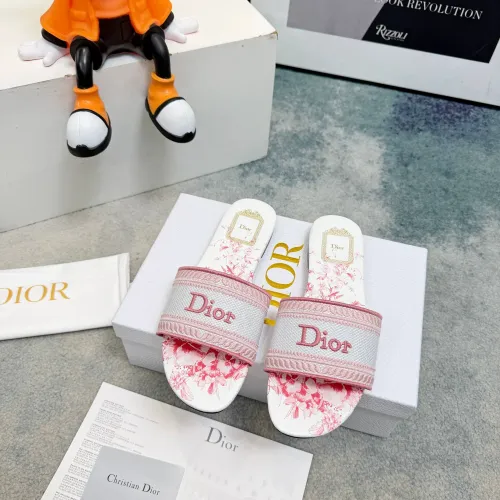 Replica Christian Dior Slippers For Women #1453654 $76.00 USD for Wholesale