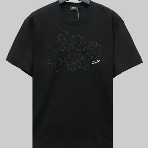 Wholesale Fendi T-Shirts Short Sleeved For Unisex #1453655 $45.00 USD, Wholesale Quality Replica Fendi T-Shirts