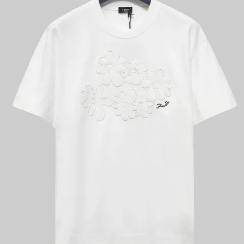 Wholesale Fendi T-Shirts Short Sleeved For Unisex #1453656 $45.00 USD, Wholesale Quality Replica Fendi T-Shirts