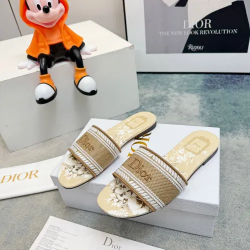 Wholesale Christian Dior Slippers For Women #1453657 $76.00 USD, Wholesale Quality Replica Christian Dior Slippers