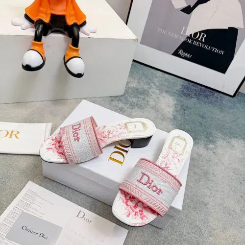 Replica Christian Dior Slippers For Women #1453660 $82.00 USD for Wholesale