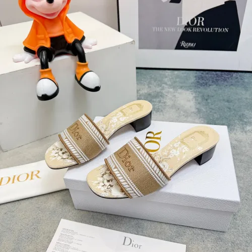 Wholesale Christian Dior Slippers For Women #1453661 $82.00 USD, Wholesale Quality Replica Christian Dior Slippers