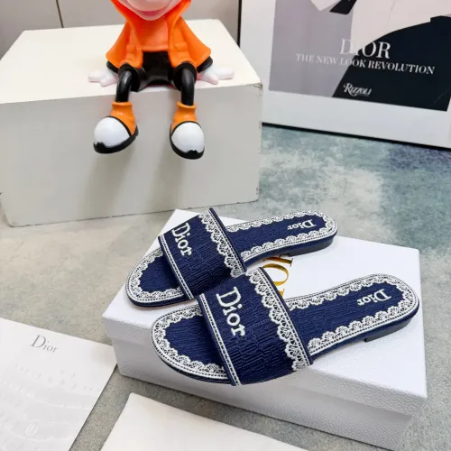Wholesale Christian Dior Slippers For Women #1453668 $80.00 USD, Wholesale Quality Replica Christian Dior Slippers