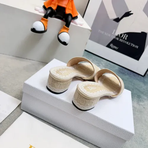 Replica Christian Dior Slippers For Women #1453679 $85.00 USD for Wholesale