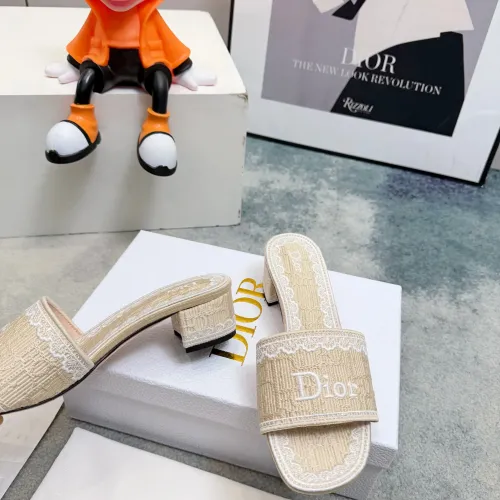 Replica Christian Dior Slippers For Women #1453679 $85.00 USD for Wholesale