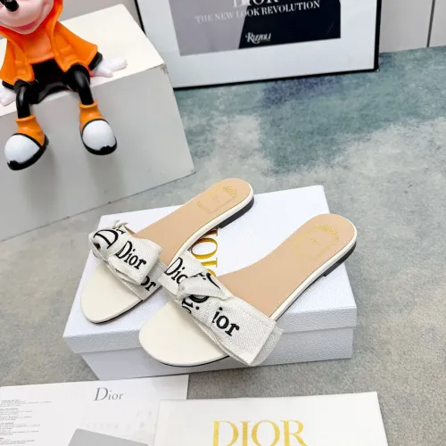 Wholesale Christian Dior Slippers For Women #1453684 $82.00 USD, Wholesale Quality Replica Christian Dior Slippers