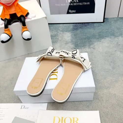 Replica Christian Dior Slippers For Women #1453684 $82.00 USD for Wholesale