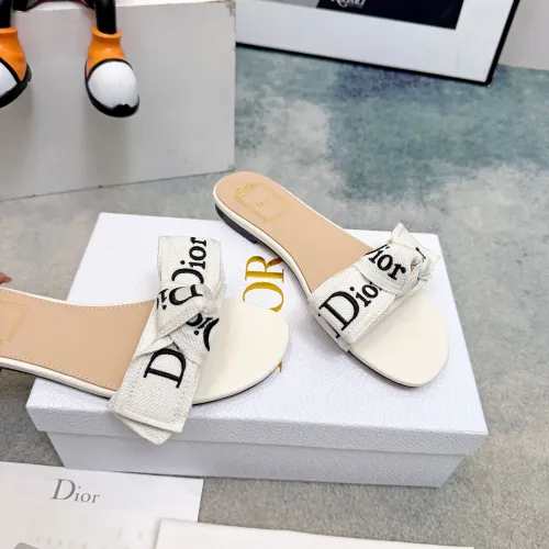 Replica Christian Dior Slippers For Women #1453684 $82.00 USD for Wholesale