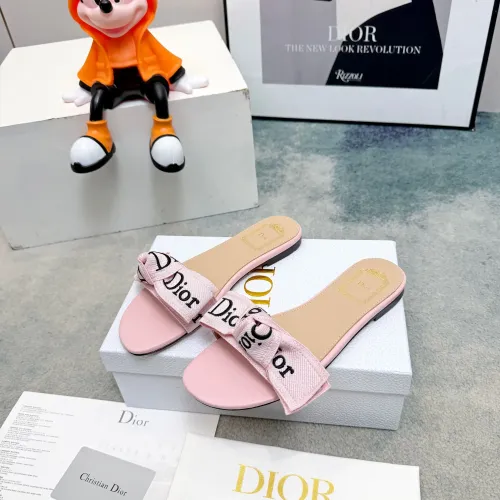 Wholesale Christian Dior Slippers For Women #1453685 $82.00 USD, Wholesale Quality Replica Christian Dior Slippers