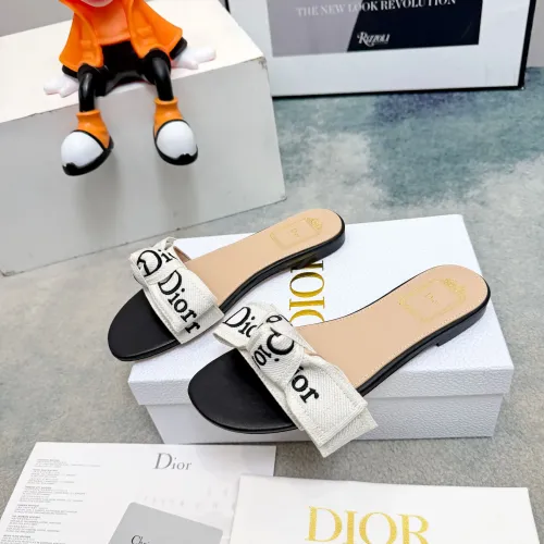 Wholesale Christian Dior Slippers For Women #1453688 $82.00 USD, Wholesale Quality Replica Christian Dior Slippers