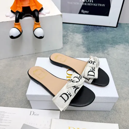 Replica Christian Dior Slippers For Women #1453688 $82.00 USD for Wholesale