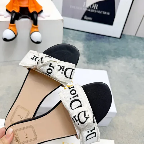 Replica Christian Dior Slippers For Women #1453688 $82.00 USD for Wholesale