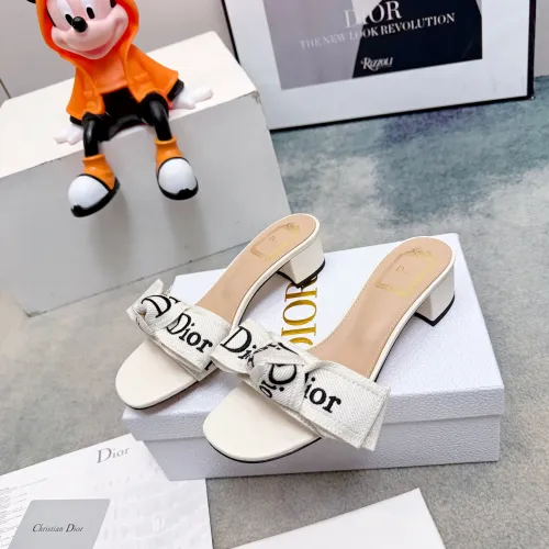 Wholesale Christian Dior Slippers For Women #1453689 $88.00 USD, Wholesale Quality Replica Christian Dior Slippers