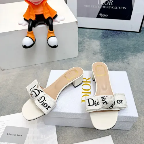 Replica Christian Dior Slippers For Women #1453689 $88.00 USD for Wholesale