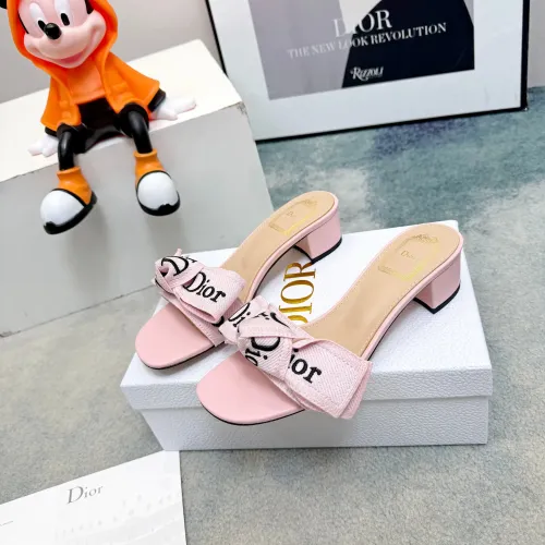 Wholesale Christian Dior Slippers For Women #1453690 $88.00 USD, Wholesale Quality Replica Christian Dior Slippers