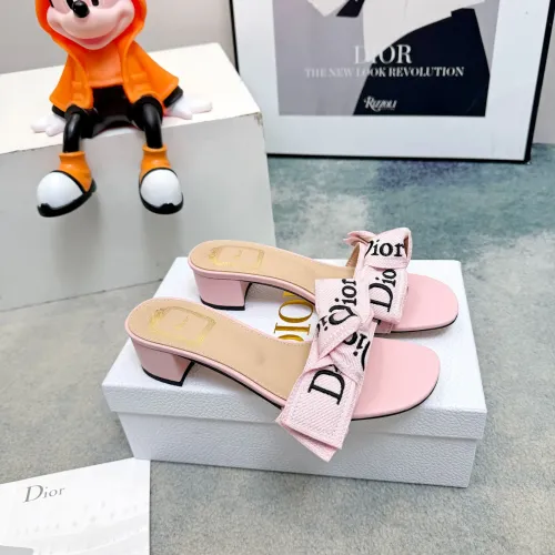 Replica Christian Dior Slippers For Women #1453690 $88.00 USD for Wholesale