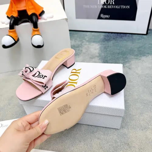 Replica Christian Dior Slippers For Women #1453690 $88.00 USD for Wholesale
