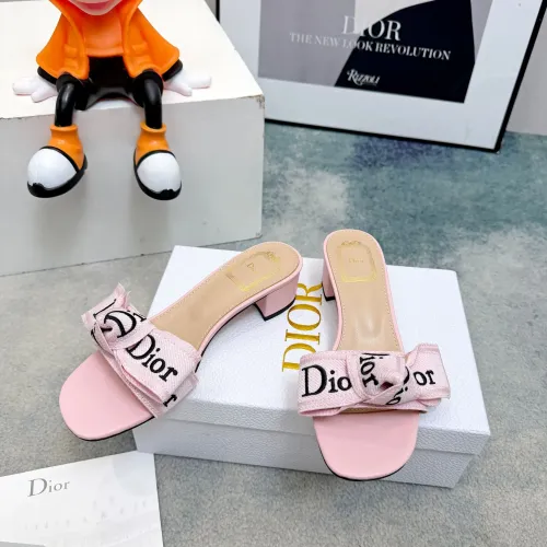 Replica Christian Dior Slippers For Women #1453690 $88.00 USD for Wholesale
