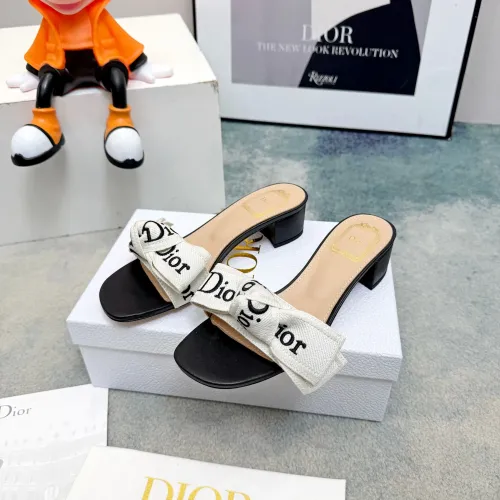 Wholesale Christian Dior Slippers For Women #1453691 $88.00 USD, Wholesale Quality Replica Christian Dior Slippers