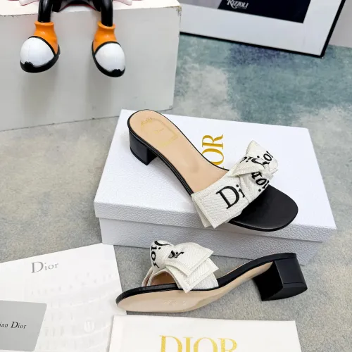 Replica Christian Dior Slippers For Women #1453691 $88.00 USD for Wholesale