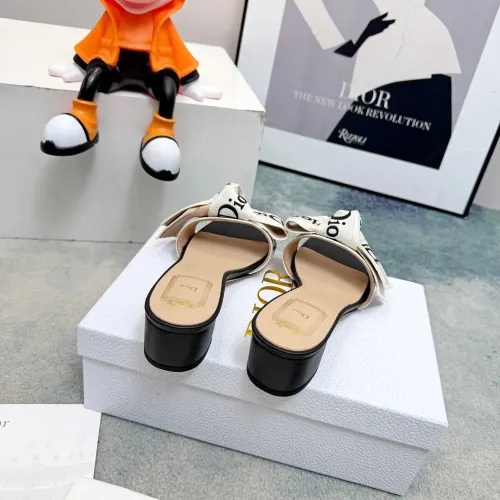 Replica Christian Dior Slippers For Women #1453691 $88.00 USD for Wholesale