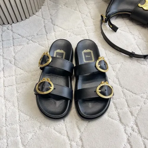 Replica Christian Dior Slippers For Women #1453695 $108.00 USD for Wholesale