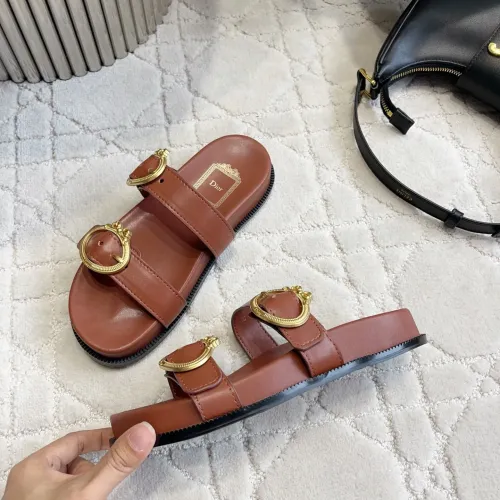Replica Christian Dior Slippers For Women #1453696 $108.00 USD for Wholesale