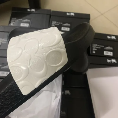 Replica Coach Slippers For Women #1453699 $52.00 USD for Wholesale