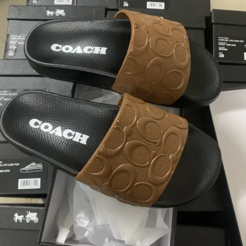 Wholesale Coach Slippers For Women #1453701 $52.00 USD, Wholesale Quality Replica Coach Slippers