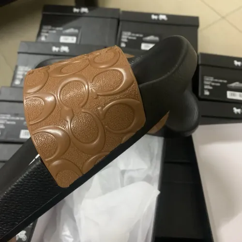 Replica Coach Slippers For Women #1453701 $52.00 USD for Wholesale