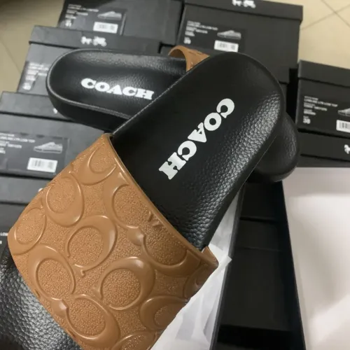 Replica Coach Slippers For Women #1453701 $52.00 USD for Wholesale
