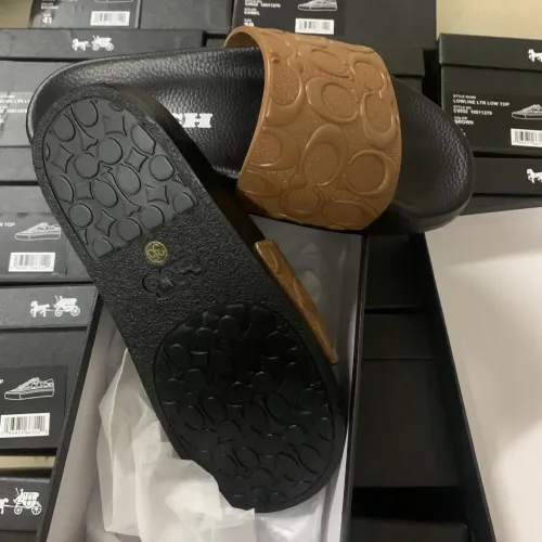 Replica Coach Slippers For Women #1453701 $52.00 USD for Wholesale