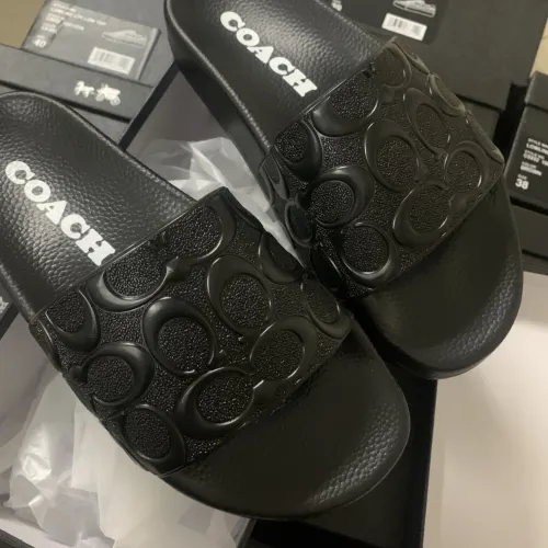 Replica Coach Slippers For Women #1453702 $52.00 USD for Wholesale