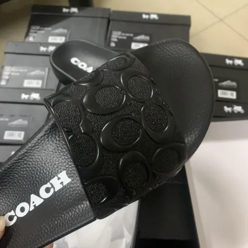 Replica Coach Slippers For Women #1453702 $52.00 USD for Wholesale