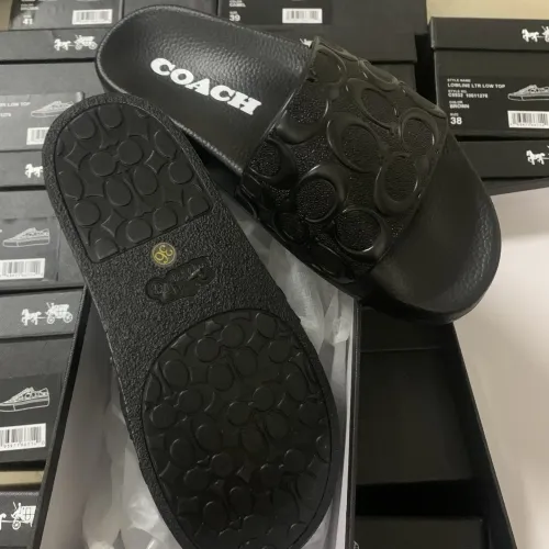 Replica Coach Slippers For Women #1453702 $52.00 USD for Wholesale