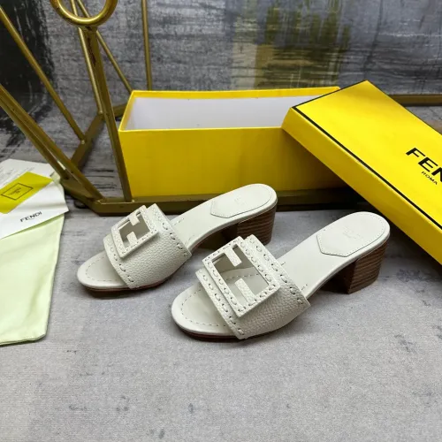 Wholesale Fendi Slippers For Women #1453705 $92.00 USD, Wholesale Quality Replica Fendi Slippers