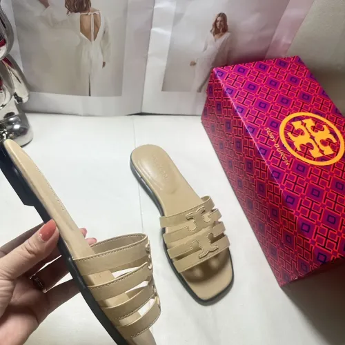 Replica Tory Burch Slippers For Women #1453744 $64.00 USD for Wholesale