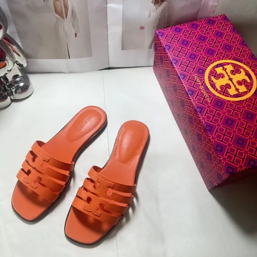 Replica Tory Burch Slippers For Women #1453745 $64.00 USD for Wholesale