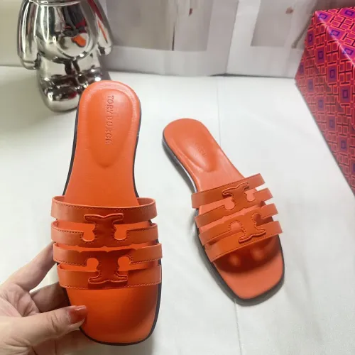 Replica Tory Burch Slippers For Women #1453745 $64.00 USD for Wholesale